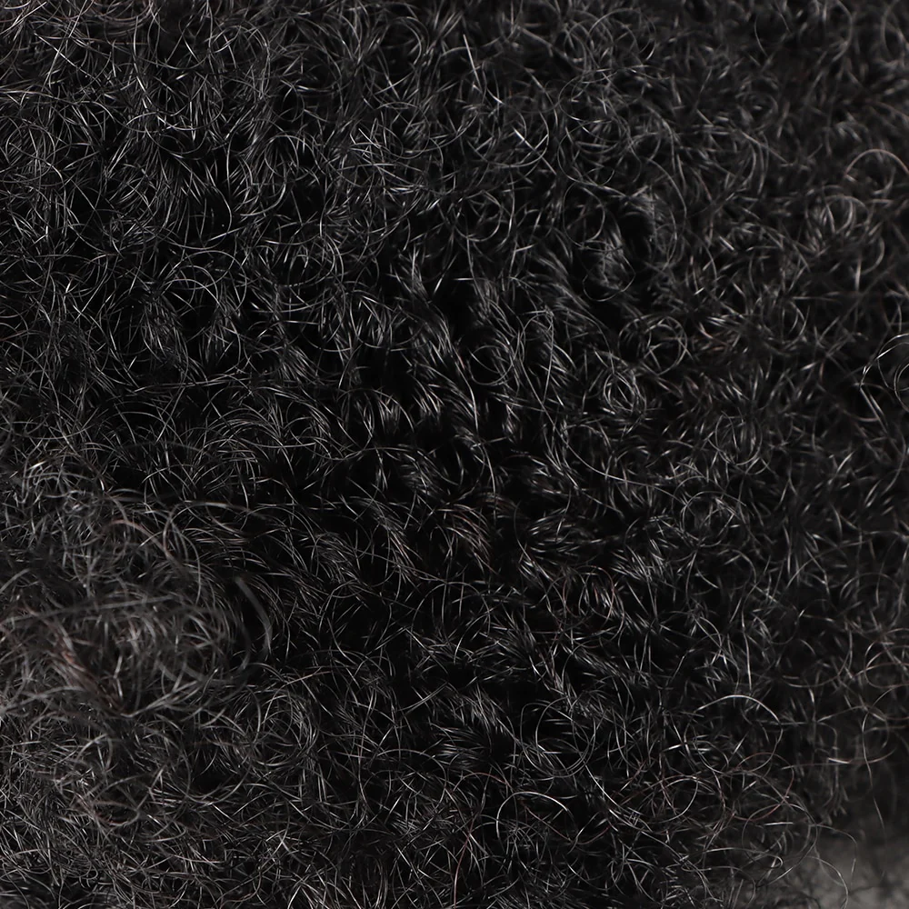 Afro Kinky Bulk Human Hair for Dreadlock Extensions - Image 4
