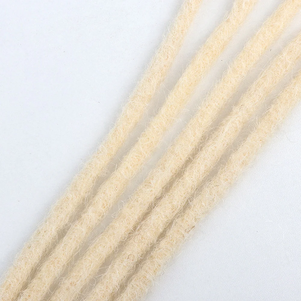 Dreads Extensions 100% Human Hair | Full Handmade 0.6cm Thickness 60 Strands - Image 4