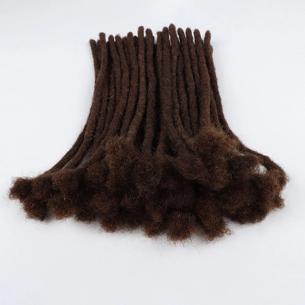 Handmade Dreads Extensions |Full Handmade 100% Human Hair Sisterlocks Soft Dreadlocks 60 Strands - Image 4