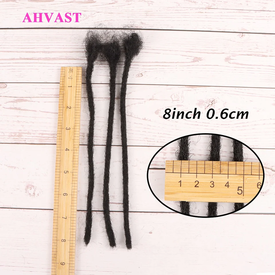 Salt And Pepper Color Cheap Dread Hair Extension - Image 5